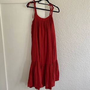 Sugar Candy Mountain Linen Dress - Size Small